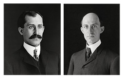 Orville och Wilbur Wright 1905