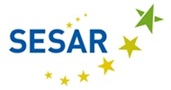 Logotyp för Single European Sky (SESAR)